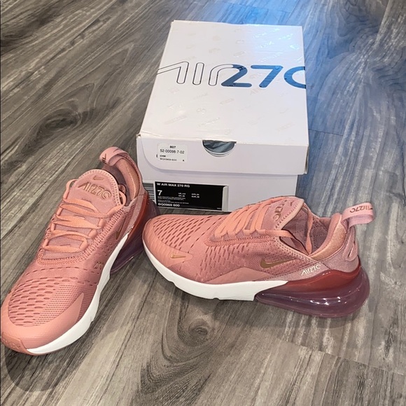 nike air max 270 rust pink